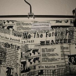 Urban Outfitters Newspaper Pants Size 2